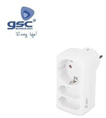 Dreifacher Steckdosenadapter schuko in Leitung GSC 000203366