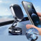 QUEMISS Handyhalterung Auto Telefon HalterHandyhalter Auto FüR Auto Starke Saug Kleber Handyhalterung Dreh Klapp Handy Handyhalter fürs Auto Halter Smartphones