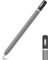 TRONWIN Apple Pencil 2nd Generation case, Silicone Apple Pencil 2 Sleeve Classic Pencil Design Cover Perfect Grip Skin Compatible with Apple Pencil 2nd Generation (Grey)