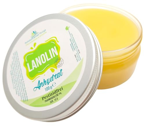 Lanolin anhydrat PHARMAQUALITÄT petizidfrei 100g (100g)