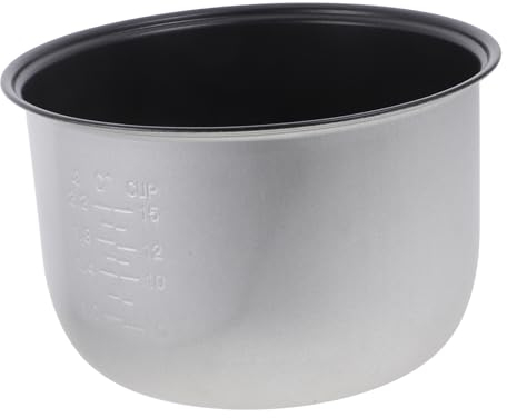 Garneck Pentola Interna Da 5 L In Acciaio Inox Per Fornello Di Riso Pentola Interna Di Ricambio Contenitore Per Rivestimento Del Serbatoio Accessori Per Fornello Di Riso Elettrico
