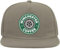KarolioZonas tv 100 Snapback Flat Visor Baumwollmischung, Grau, grau, Einheitsgröße