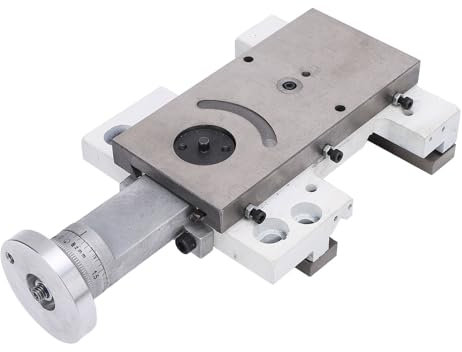 Cast Iron Mini Milling Slide Assembly with Erosion Resistant Surfaces for MX-210 WM-210 8x16 220x400 220x600, Designed for Easy Installation on Bed Guide Rails, Longitudinally