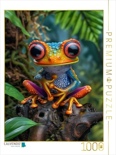 Puzzle · Leben am Limit – EIN Tropfen zu viel und ich rutsche vom Blatt | 1000 Teile · Lege-Größe 64 × 48 cm · CALVENDO Puzzle