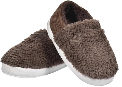 Pantuflas Calefactables – Material De Felpa | Zapatillas Calefactoras Invierno Y Microondas Calzado Suave Cálido Para Relajación, Comodidad En Climas Fríos Uso Diario El Hogar O