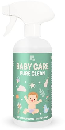 HOTREGA Baby Care Pure Clean 500ml | Sanfter Reiniger für Spielzeug | Hygienische Sauberkeit ohne Mikroplastik | Ideal für Kinderwagen & Hochstuhl | Hautschonend & Frei von Duftstoffen