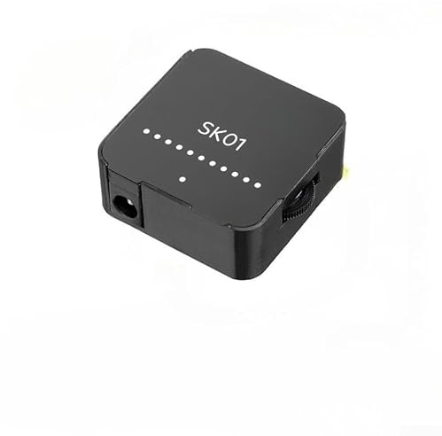 Moliuoly 12V PWM Lüftersteuerung Hub mit Typ-C Schnellladung, 6-Port Ventilator Splitter für PC, manueller Regler 0-100%, LED-Anzeige, bis zu 60W, für Gaming PC und Workstation, Schwarz