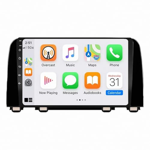 2 Din Android Radio Bluetooth per Honda CRV CR-V 2017-2021 Android 15 9 Inches Auto Display Steering Wheel Controls Per, 4 Core 2G+32G