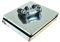 Morbuy PS4 Slim Skin Vinyl Autocollant Decal Sticker pour Playstation 4 Slim Console + 2 Dualshock Manette Set (Silver Glossy)