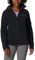 Columbia Damen, Fleecejacke Mit Durchgehendem Reißverschluss, Black Spacedye Print, XL