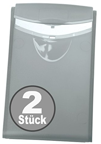 HAN Visitenkarten-Etui COGNITO, für 20 Visitenkarten (2, transluzent-grau)
