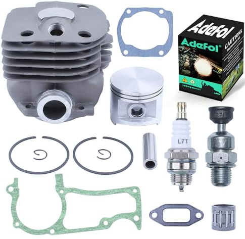 Adefol Kolben & Zylinderbaugruppe (50mm) für Jonsered CS 2171 2163 2165 2063 2065 2071 Serie