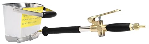 Zementspritzpistole Zement Mörtelpistole Zementmörtel Spritzpistole mit 4 Jet Hopper für Wände Decken Zement Mörtel Sprühmaschine