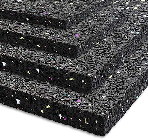 Floordirekt Anti-vibration mat, non-slip mat in 4 thicknesses and many sizes, suitable for wet rooms, tear-resistant, non-slip and cushioning, universal use (62.5 x 450 x 1.0 cm)