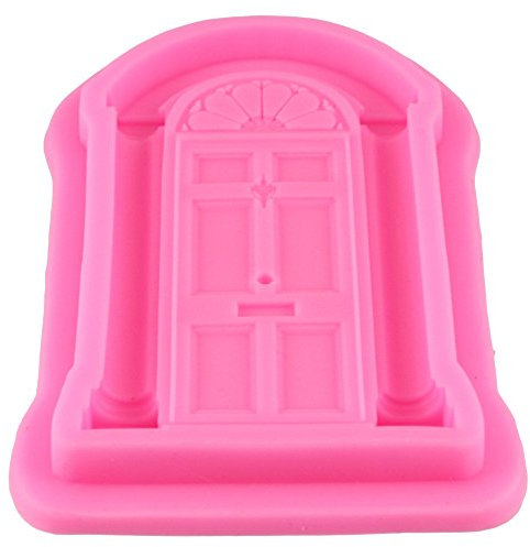 Stampo in silicone vintage per porta – torta vintage a forma di porta decora lo stampo – stampo per cioccolato a forma di porta vintage – 1PC