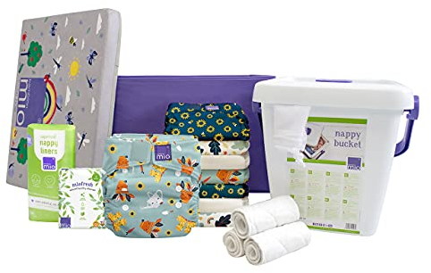 Bambino Mio, Miosolo Classic Stoffwindel Starter Set, Kleine Gärtner