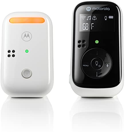 Motorola Nursery Baby Monitor, 1000ft Range PIP11 Audio Only, Nightlight, Lullabies, No WiFi Needed, Portable Parent Unit for Easy Monitoring