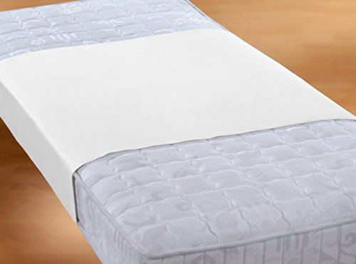 DIHATEX | wasserdichte Premium Inkontinenzunterlage 90x160cm| Inkontinenzauflage Made in Germany | Matratzenschutz atmungsaktiv | Matratzenschonbezug aus Molton | Standard 100 by Oekotex