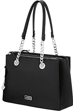 Samsonite Karissa 2.0 - Schultertasche, 34 cm, Schwarz (Eco Black)