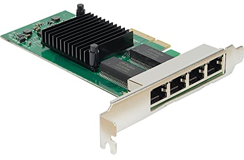 Inter-Tech Gigabit PCIe Adapter Argus ST-7238 x4 v2.0 Quad, Quadport-Netzwerkadapter