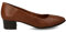 PAYMA - Damen Leder Schuhe Pumps mit Integrierter Gel Einlegesohle. Kleid Schuhe aus Spanien. Absatz 3 cm. Farbe: Braun 3cm, Größe: EU 38