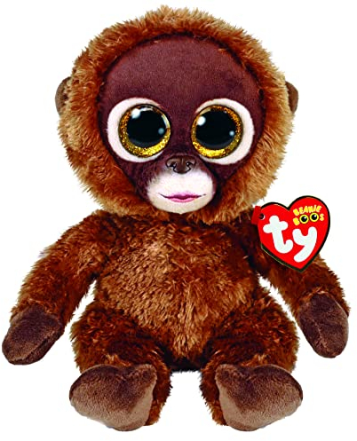 Ty Beanie Boos Chessie-AFFE - 15 cm, 2009292, Braun