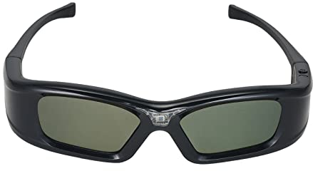 Docooler GL410 3D-Brille für Projektor Full HD Active DLP Link für Optama Acer BenQ ViewSonic Sharp Dell DLP Link-Projektoren