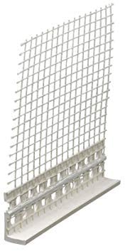 50 x Handelskönig PVC Abschlussprofil 10 mm je 200 cm = 100 m Putzabschluss Putz Abschluss Kantenprofil Fassade Dämmung