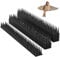4.02M Fence Wall Spikes Plastic Prikkastrip 12pcs Anti Climb Spikes Garden Security 13.2FT Birds Cats Repellent Burglar Intruder Deterrent