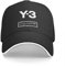 EXOTUF Baseballkappe aus neutraler Reiner Baumwolle für Atmungsaktivität und Sonnenschutz Y3 Logo Baseballkappe Mode Y-3 Sandwich Hüte Unisex-Stil Verstellbare Papa-Mütze Outdoor-Geschenk