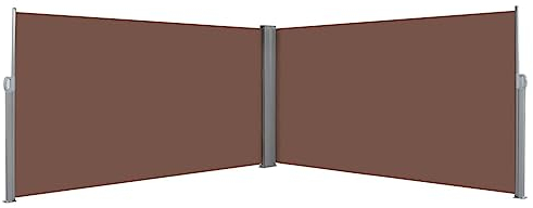 Home Outdoor OthersVersenkbare Seitenmarkise, 160 x 600 cm, Braun