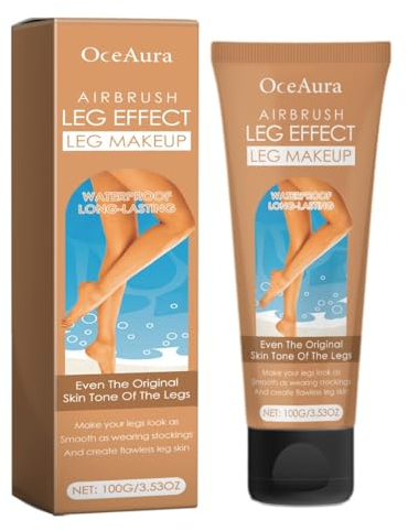 KARLOR Bein Make up Creme, getönte Creme für beine wasserfest Abdeckcreme Beine Make up ohne Übertragung Airbrush effekt Tattoo Abdeckung krampfadern abdecken Körper Makeup(Weizenfarben)