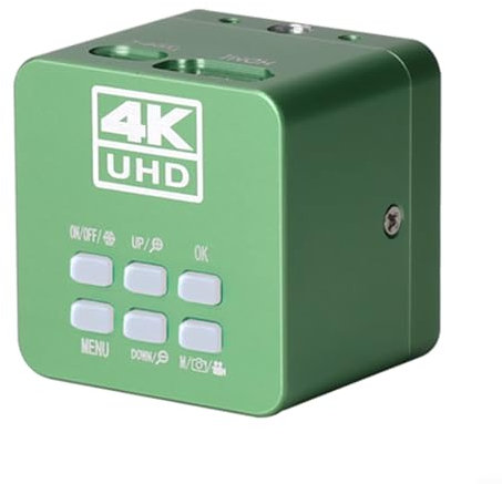 Digitale Mikroskopkamera, Ultra HD 4K 2160P, USB-Digital-Mikroskop-Kamera, Labor-Videorecorder, 4:3, 16:9 Bildschirm (US 110V)