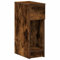 vidaXL Nachttisch mit Schublade Räuchereiche 20x36x60 cm, Nachtschrank, Nachtkommode, Betttisch, Nachtkonsole, Bettschrank, Beistelltisch Schlafzimmer