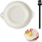 Râpe À Gingembre en Céramique Avec Mini Brosse, Multifonction Rape À Ail Design À Petites Dents Facile À Nettoyer, Râpe À Gingembrepour Moudre Le Gingembre, L'ail, La Purée de Pommes de Terre