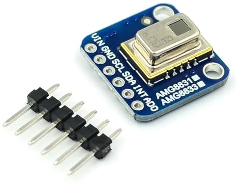 Remingtape AMG8833 IR 8x8 Wärmebildkamera-Array-Temperatursensormodul 8x8 Infrarot-Kamerasensor