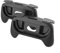 Lot de 2 poignées de manette de jeu, poignée simple pour unité principale, 15 x 10 x 8,5 cm, contrôleur sans fil pour Switch/Lite/OLED (rouge et bleu)