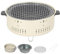 PNAJFUEL Barbecue da Tavolo a Carbonella Ventilato con Manico e Piedini per 5-10 Persone Barbecue a Carbonella Smontabile Eabile per Barbecue