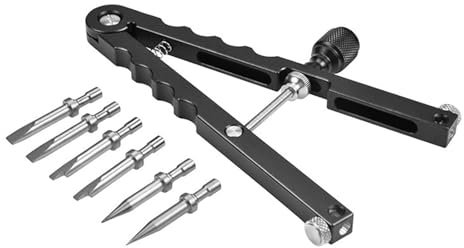 Heavy Duty Lens Repair Tool Set With Hexagonal Knurled Screws Lens Opener For Secure Optical Equipment Service Interchangeables Tip Camera Wrench