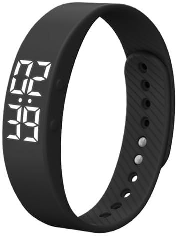 Amesor Pulsera Deportiva,Pulsera Inteligente Monitor de Actividad - Reloj Impermeable Podómetro para Correr Ejercicio Hombres Mujeres Calorías