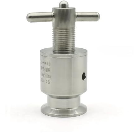 SUS 304 Class adjustable Pressure valve 0.5-5 bar, 1.5 three-clip OD 50.5mm exhaust valve Plumbing Fittings