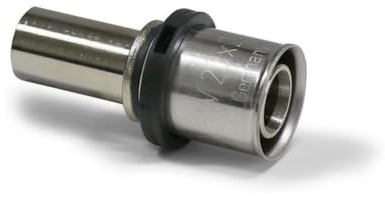 SANPRO Raccord pressfitting THPRESS avec contour THR pour raccords en cuivre 32 x 3-28 mm