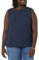 Amazon Essentials Women's Regular-Fit Sleeveless Crew Neck Layering Tank Top, Navy, L