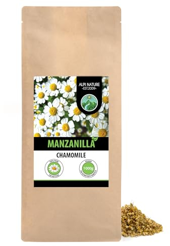 Kamillentee 1kg von Alpi Nature, Kamillenblüten getrocknet, Kamillen Tee lose, Kräutertee