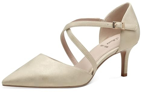 s.Oliver Pumps 5-24405-42 Metallisch Red Label