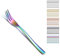 Kyraton Regenbogen Dessertgabeln 12 Stück 14cm Edelstahl Titan beschichtet Regenbogen Dessertgabeln, Gabelsilber, Obstgabeln, Kuchengabeln