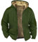 KONG JIMFAN Winterjacke Herren Softshelljacken Rain Coat Bomberjacke Herren Schwarz Cordjacke Strickweste Herren Laufshirt Herren Langarm Motorradbekleidung Herren Faserpelzjacke(Army Green,XL)