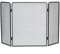 Feuerschutz, klassischer Stil, 3-teilig, Metall-Kaminschutz, schwarzes Metallgeflecht, Funkenschutz-Abdeckung, Kaminzubehör, 80 x 121 cm, Funkenschutz-Abdeckung Present