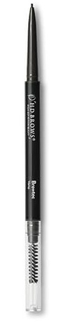 HD BROWS Browtec 1mm Ultra-Fine Eyebrow Pencil, New & Improved Ultra-Fine 1mm Tip, Duel-Ended Pencil and Spoolie, Waterproof, Smudgeproof, Long-Lasting, Available in 3 Shades, Vamp (Dark Brown)