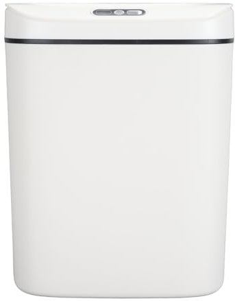 lvifloae Automatic Motion Sensor Trash Can with Lid Smart Touchless Garbage Bin Prevent Bad Smell for Home Office Bathroom Bedroom Kitchen Dormitory 14l (14L)